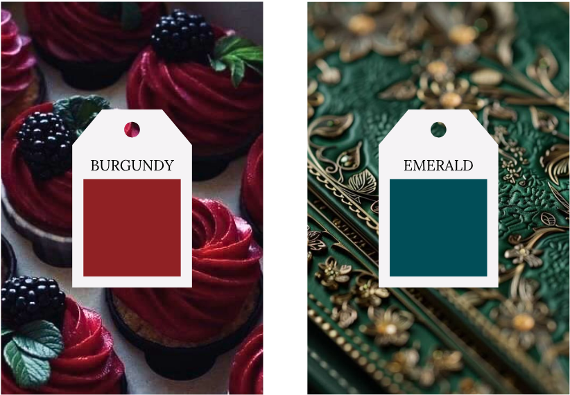 wedding color swatch